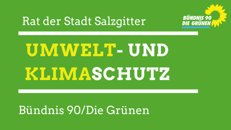 1000 Bäume für Salzgitter: Antrag zur Fortführung des erfolgreichen Programms